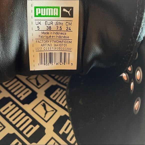 Puma suede sneakers size 7.5 - Picture 8 of 8